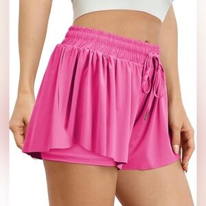 trendy queen flowy shorts size small